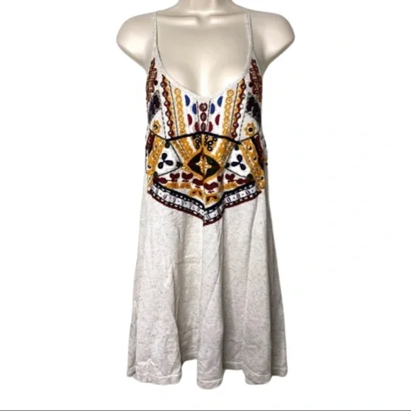 Zara | Dresses | Zara Knit New Embroidered Beaded Dress Crossed Straps Back Ethic Print | Poshmark Zara | Dresses | Zara Knit New Embroidered Beaded Dress Crossed Straps Back Ethic Print | Poshmark